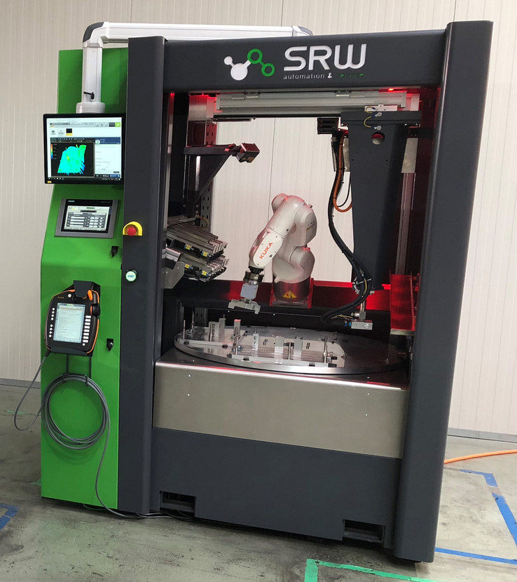SRW Automation & Service in Vorchdorf develops and produces customised casting and machining units as well as fully customised special-purpose machines, such as this assembly system for the electronics industry. All images: SRW © 
